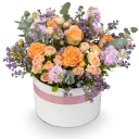 Květinový box s růžemi